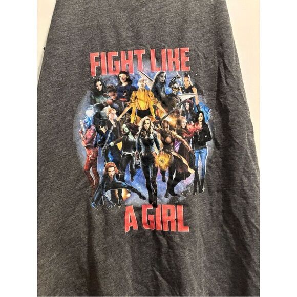 Marvel, Fight Like a Girl Tank Top size Medium - Picture 2 of 2
